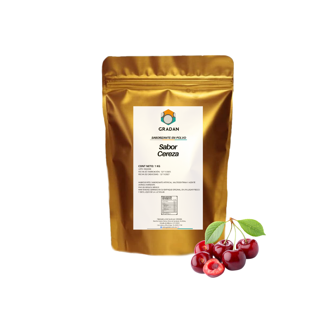 Sabor Cereza En Polvo 1 Kg