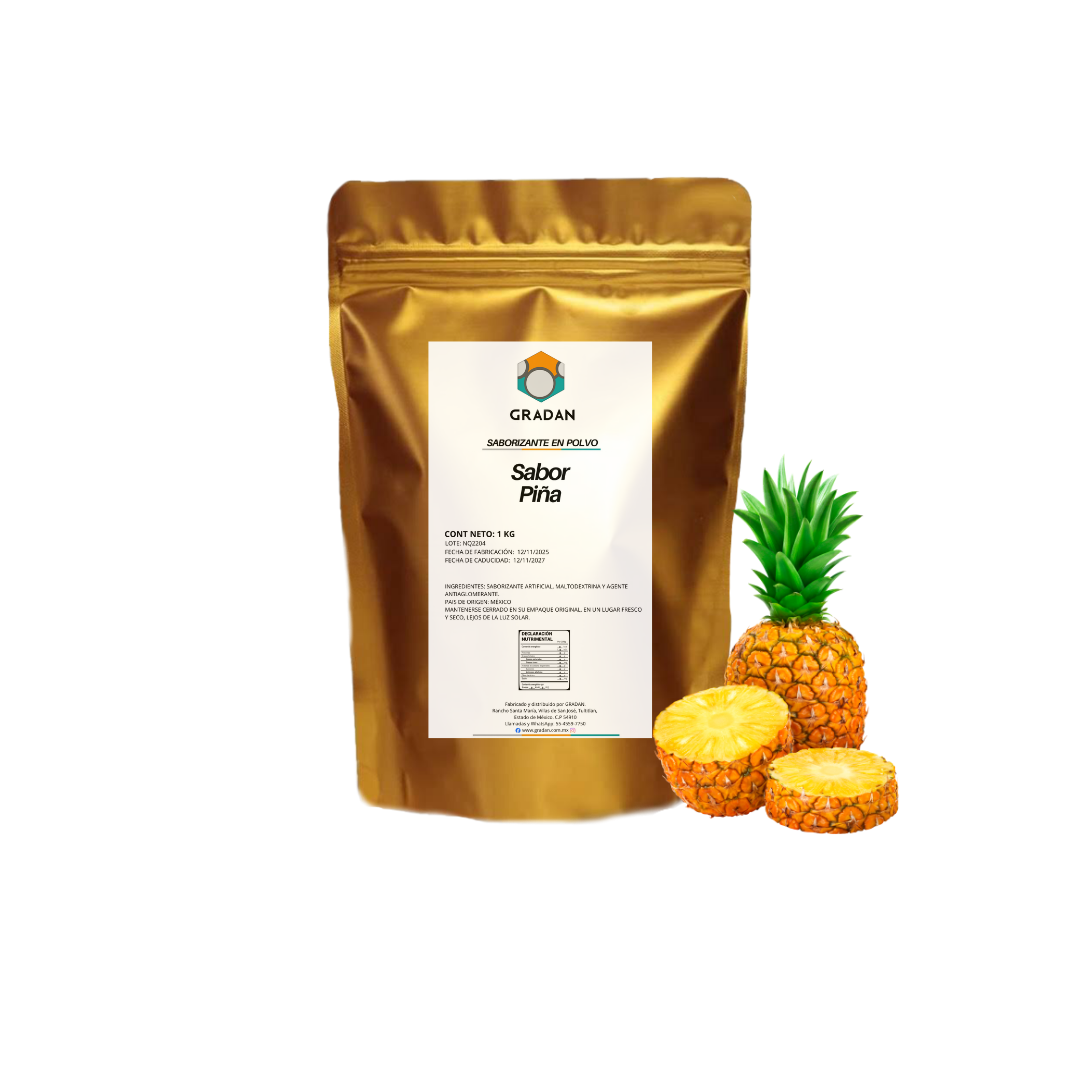 Sabor Piña En Polvo 1 Kg