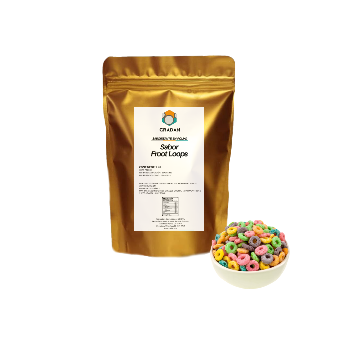Sabor Froot Loops En Polvo 1 Kg