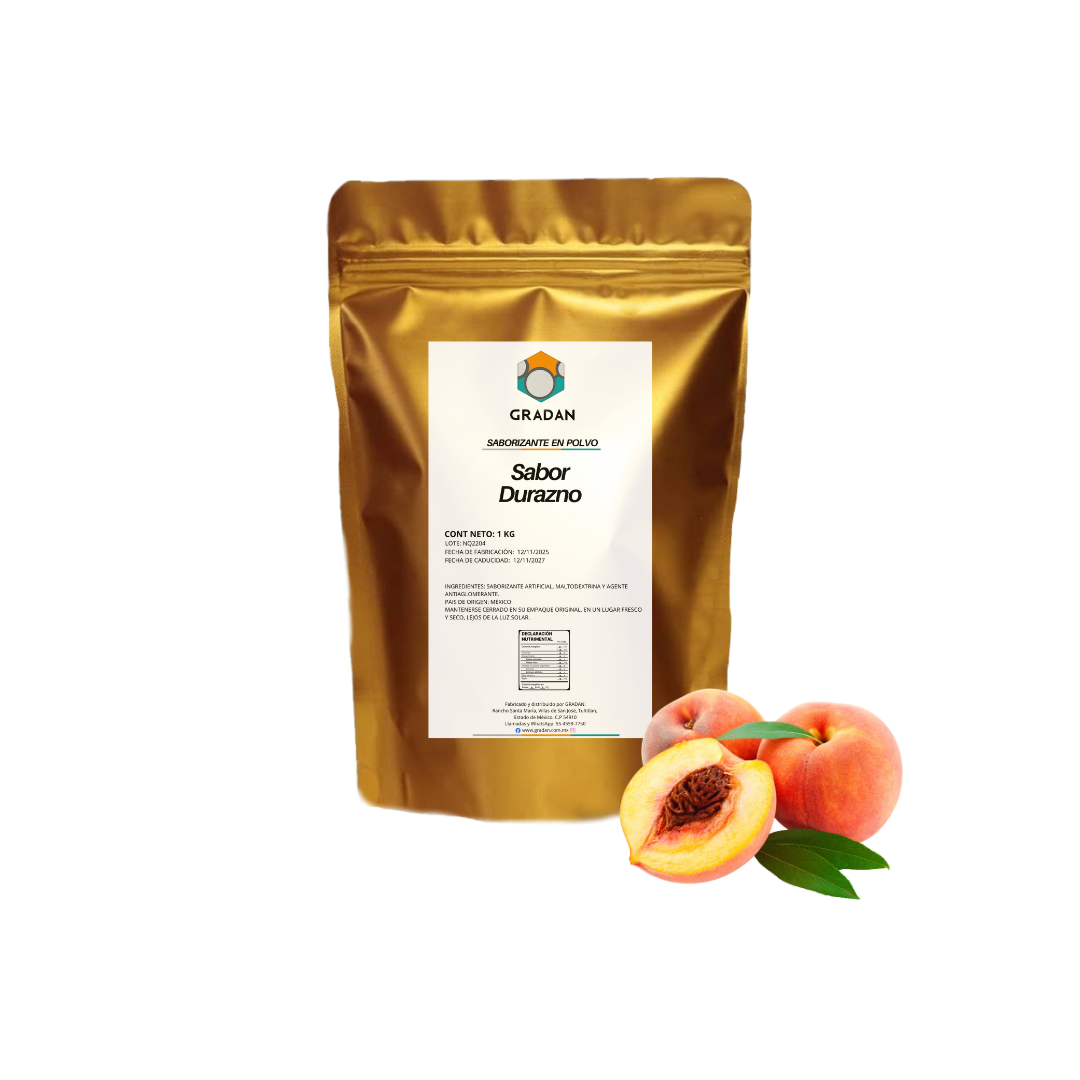 Sabor Durazno En Polvo 1 Kg
