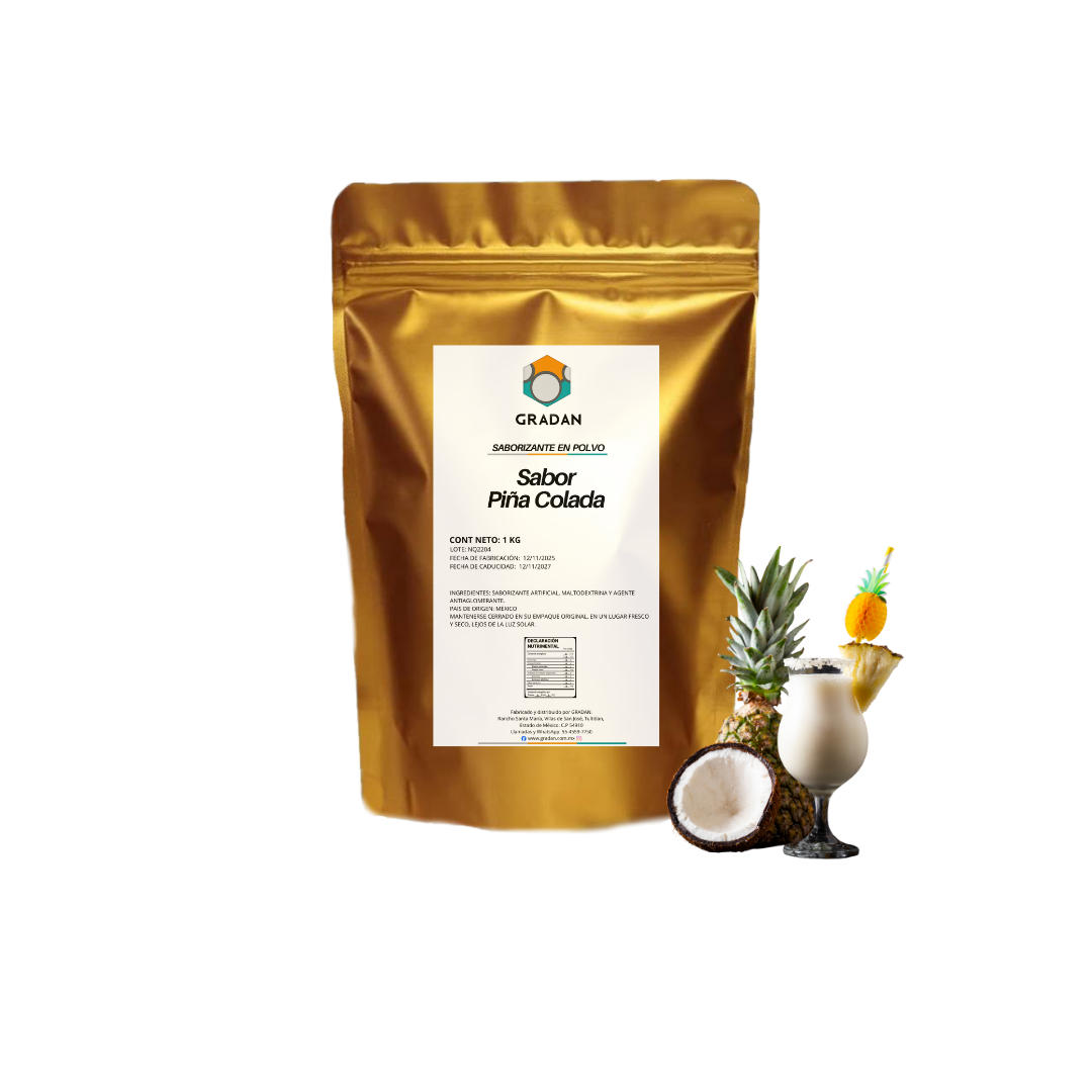 Sabor Piña Colada En Polvo 1 Kg