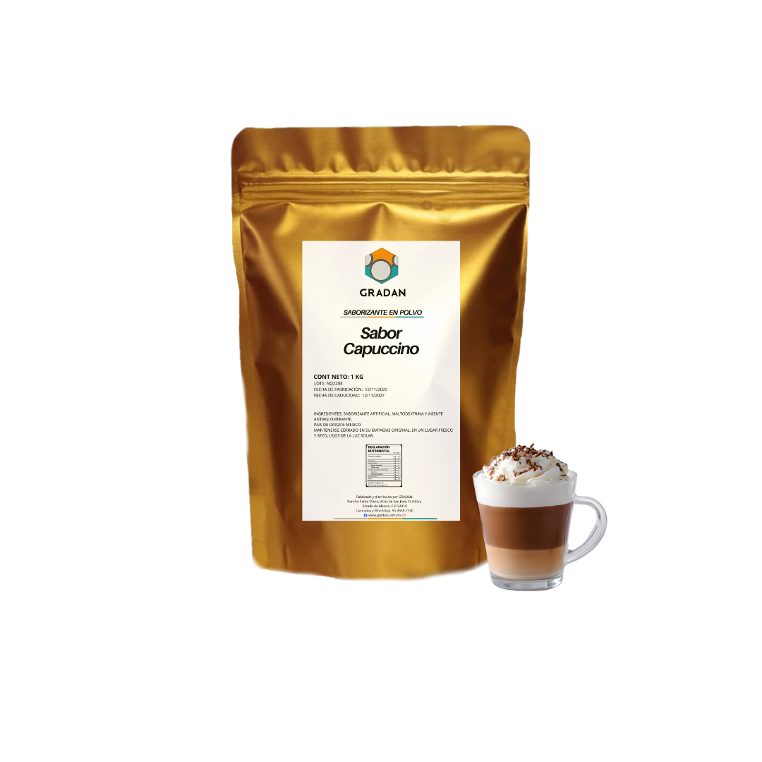 Sabor Capuccino En Polvo 1 Kg