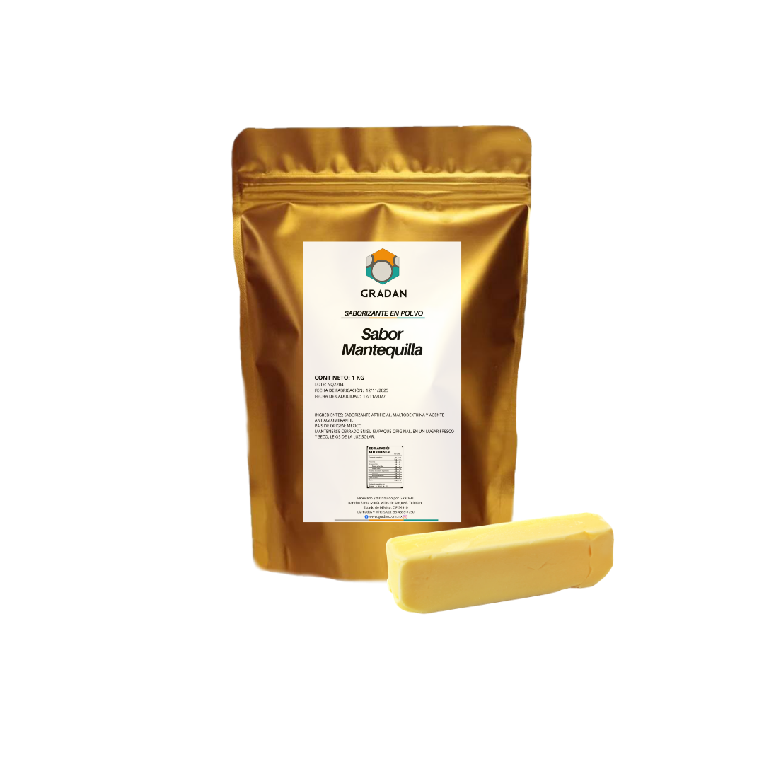 Sabor Mantequilla En Polvo 1 Kg