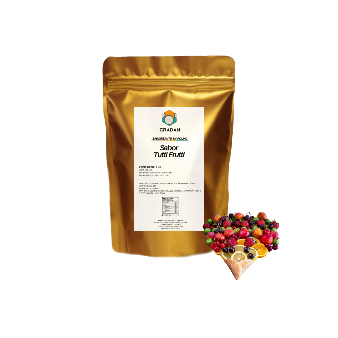 Sabor Tutti Frutti En Polvo 1 Kg