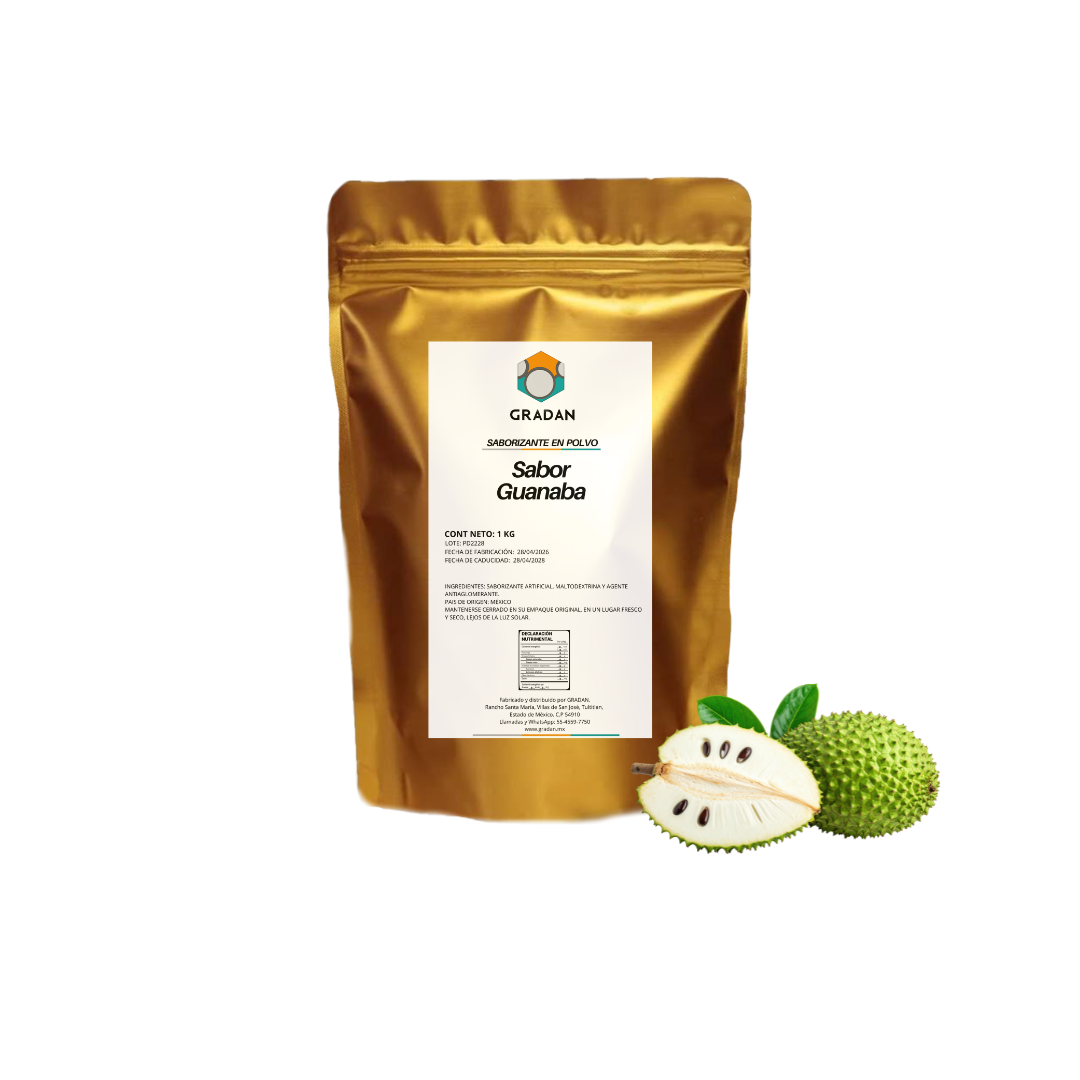 Sabor Guanábana En Polvo 1 Kg