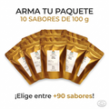 Paquete 10 Saborizantes En Polvo 100 G C/u | Elige Entre +90