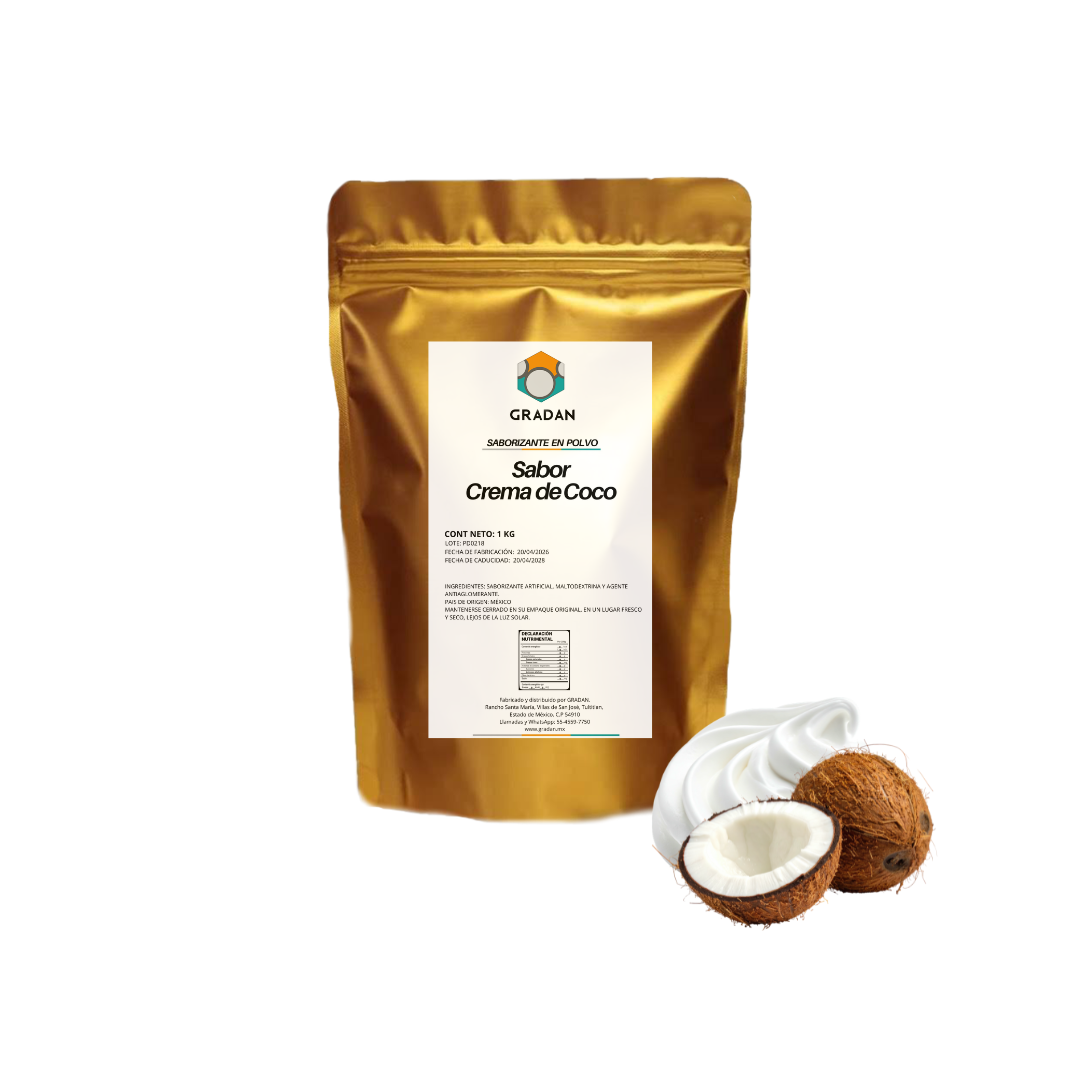 Sabor Crema de Coco En Polvo 1 Kg
